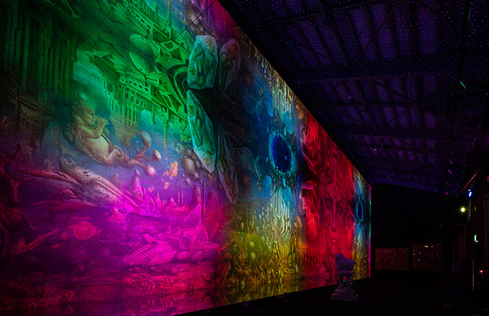 光と音の演出プログラム